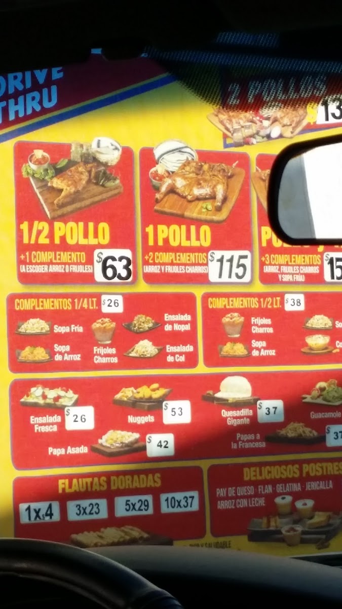 Menu El Pollo Feliz-2