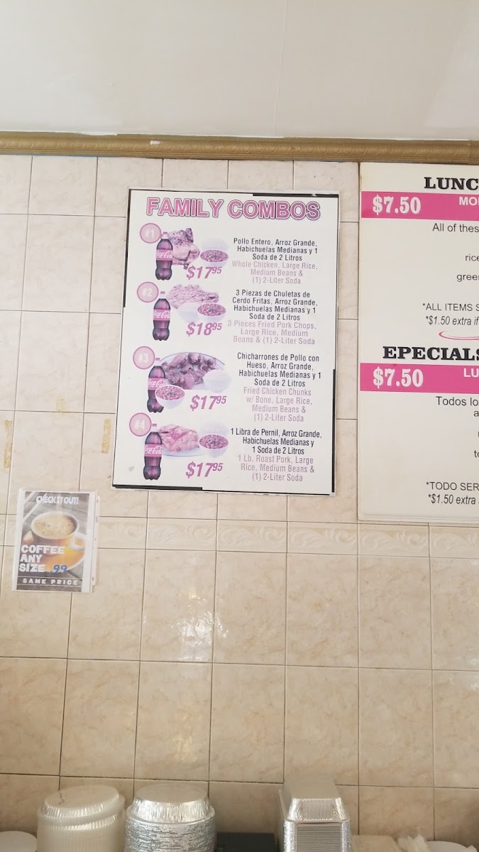 Menu El Pollo Restaurant & Bar-9