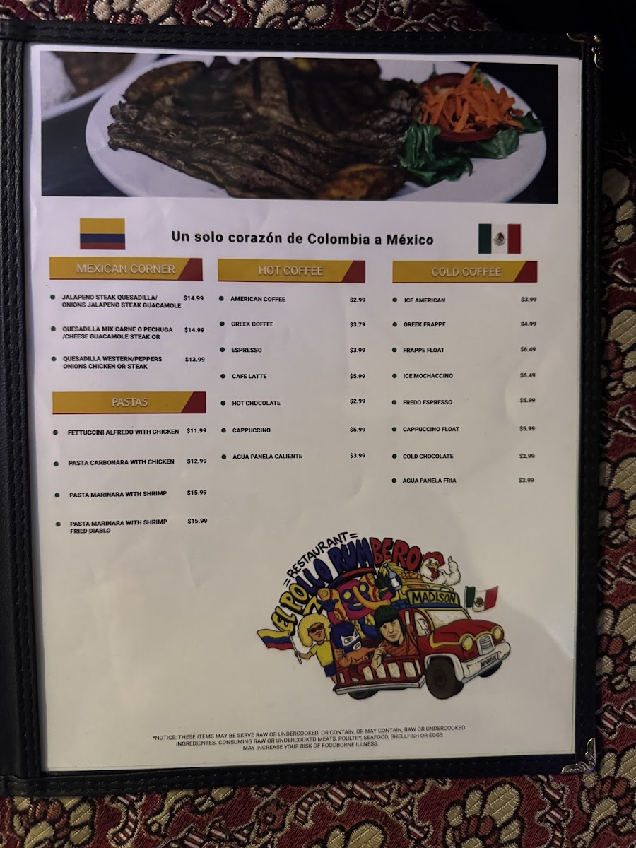 Menu El Pollo Rumbero-5