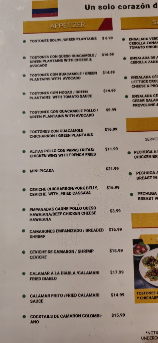 Menu El Pollo Rumbero-7