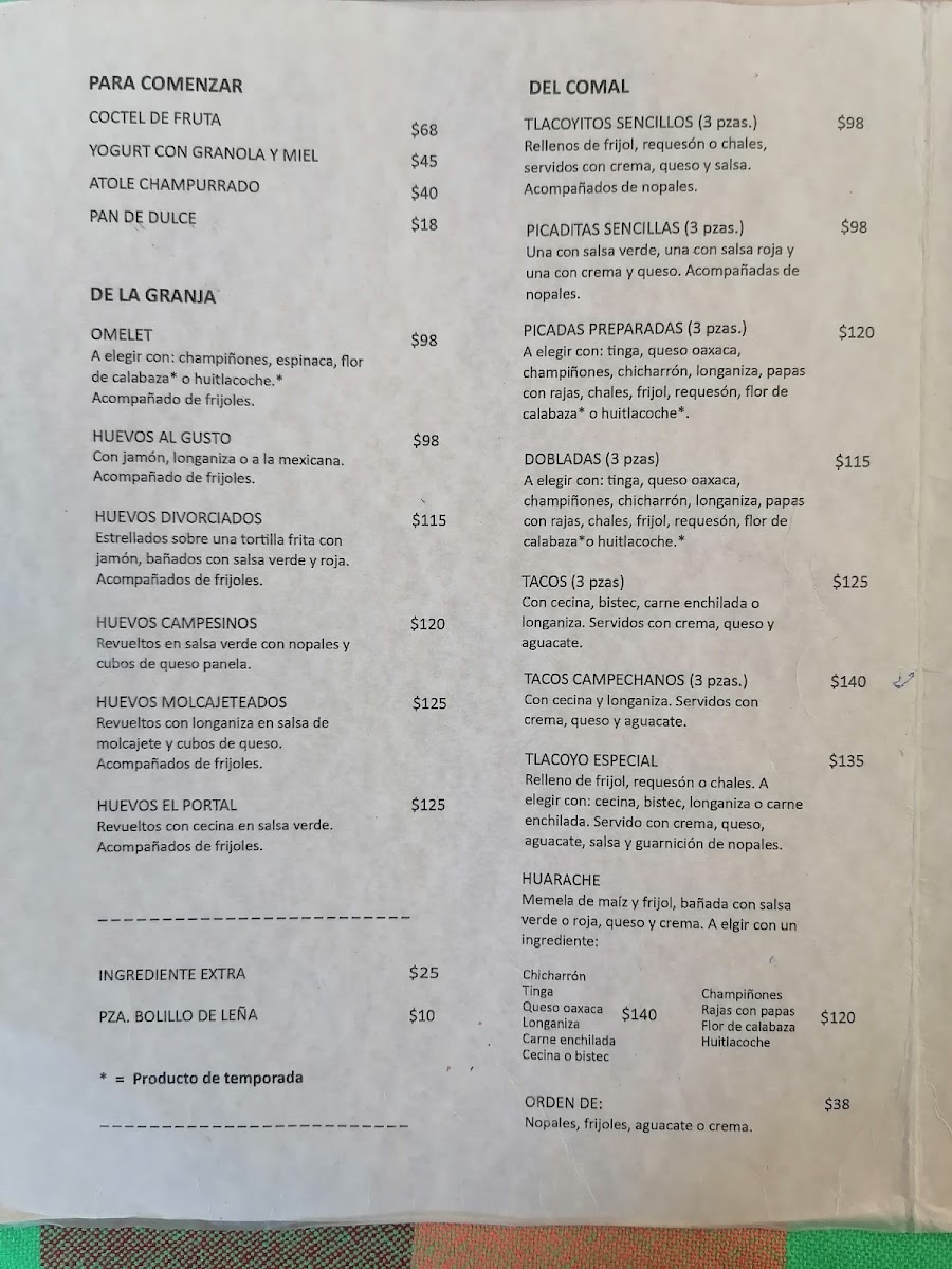 Menu El Portal Del Maíz-3