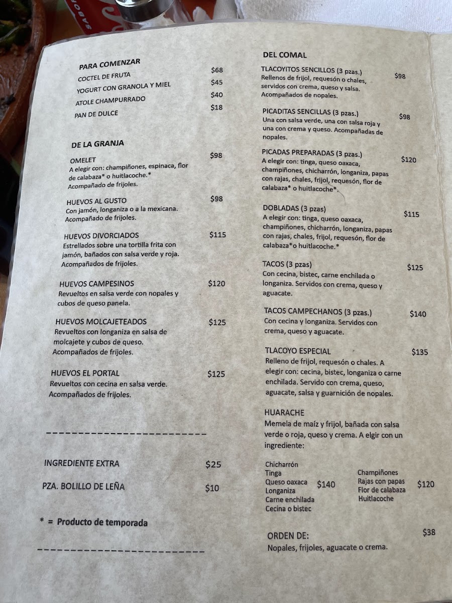 Menu El Portal Del Maíz-5