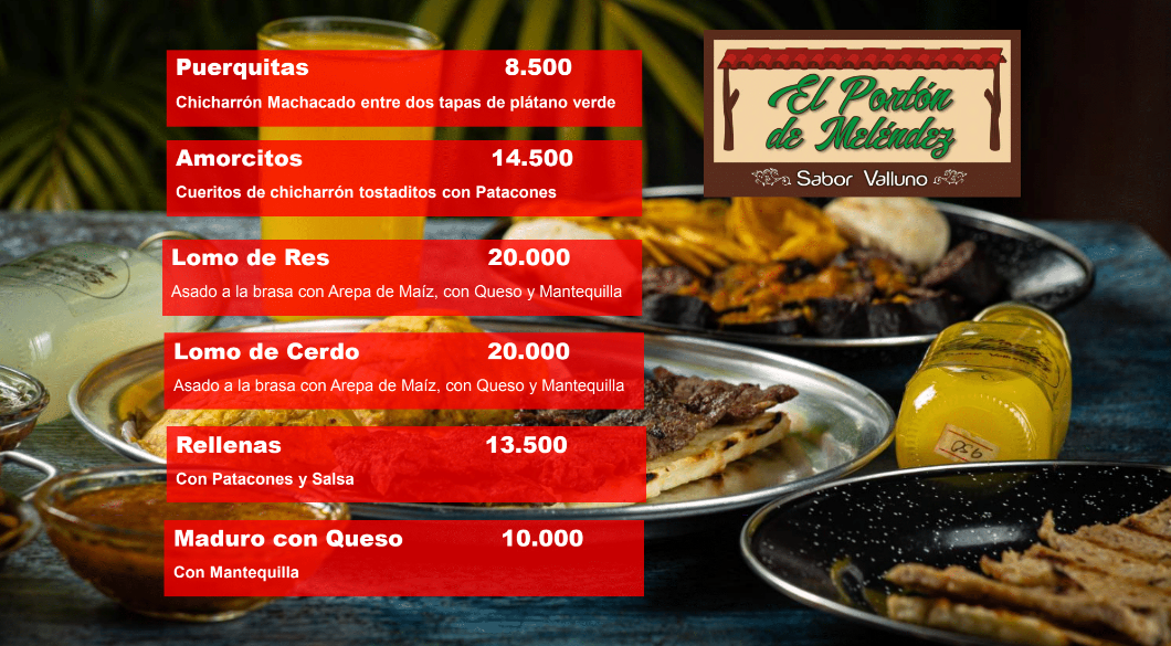 Menu El Portón De Meléndez-2