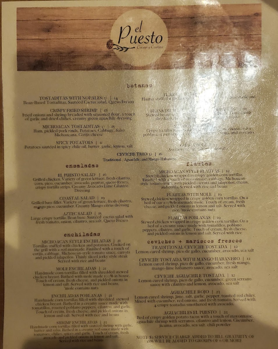 Menu El Puesto Cocina Y Cantina-7