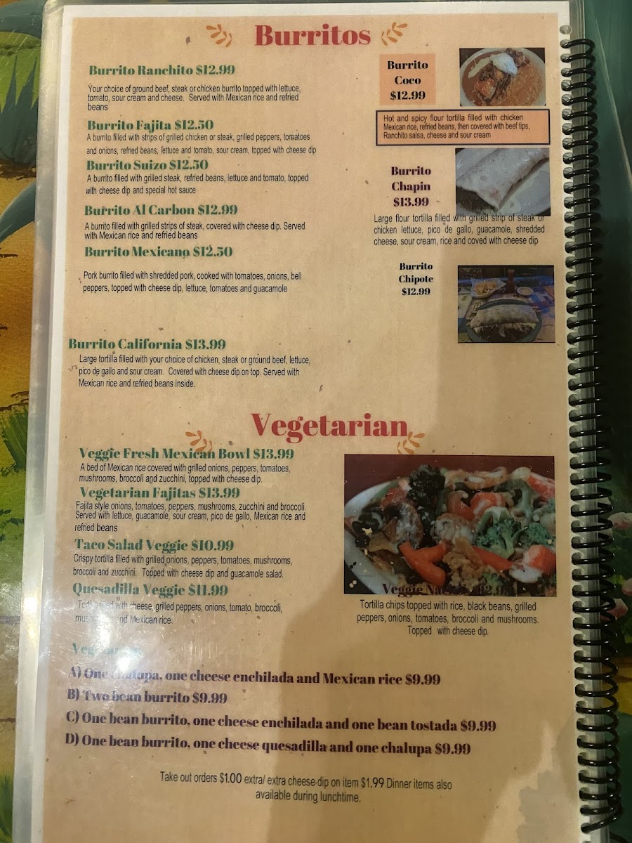 Menu El Ranchito Restaurant-3
