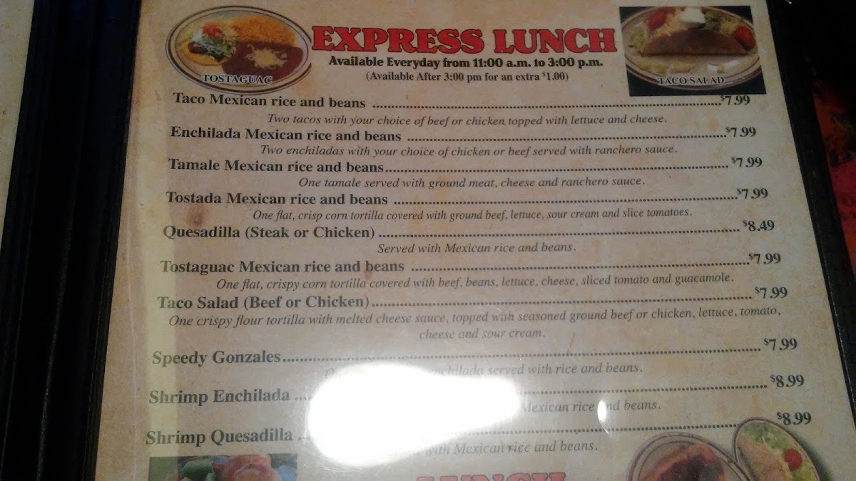 Menu El Rancho Mexican Grill-1