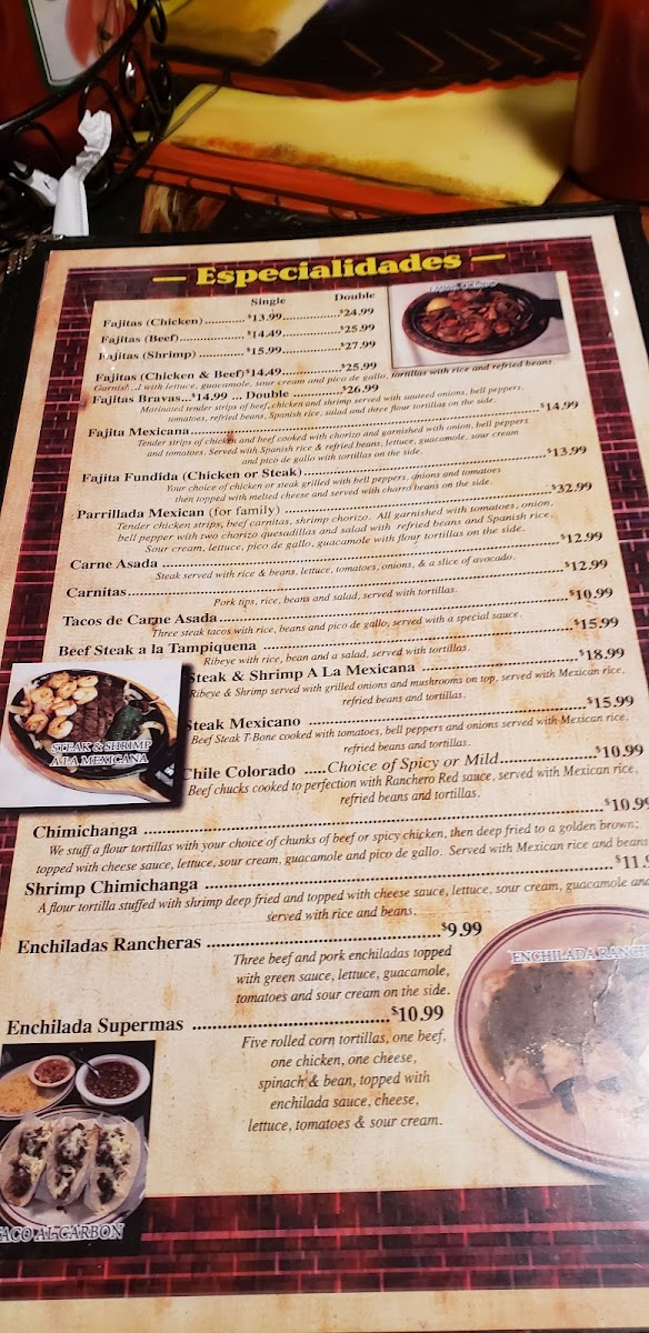 Menu El Rancho Mexican Grill-2