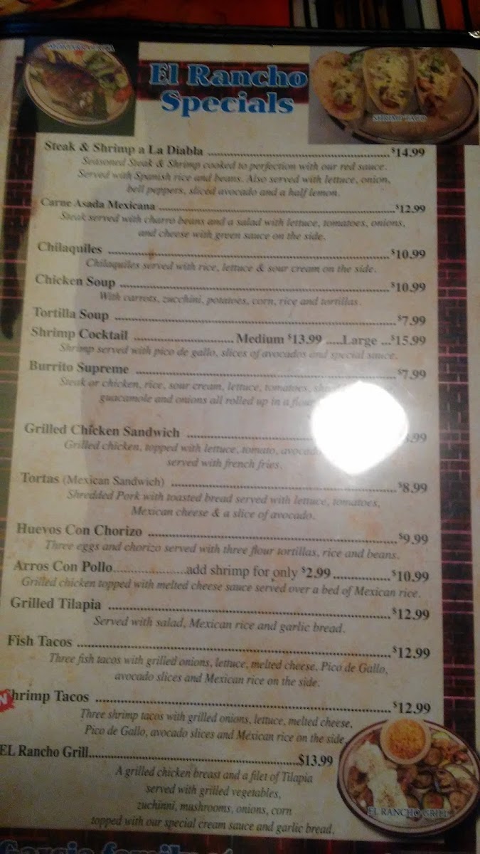 Menu El Rancho Mexican Grill-5