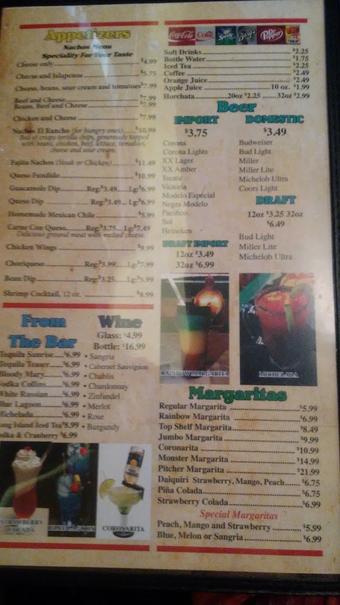 Menu El Rancho Mexican Grill-7