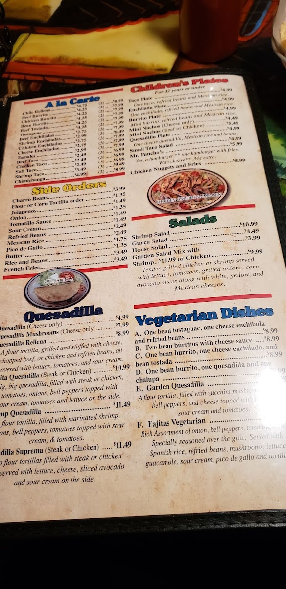 Menu El Rancho Mexican Grill-9