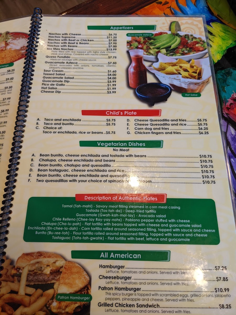 Menu El Rancho Viejo Mishawaka-5