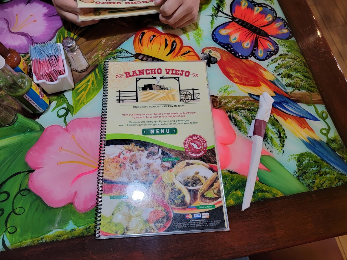 Menu El Rancho Viejo Mishawaka-8