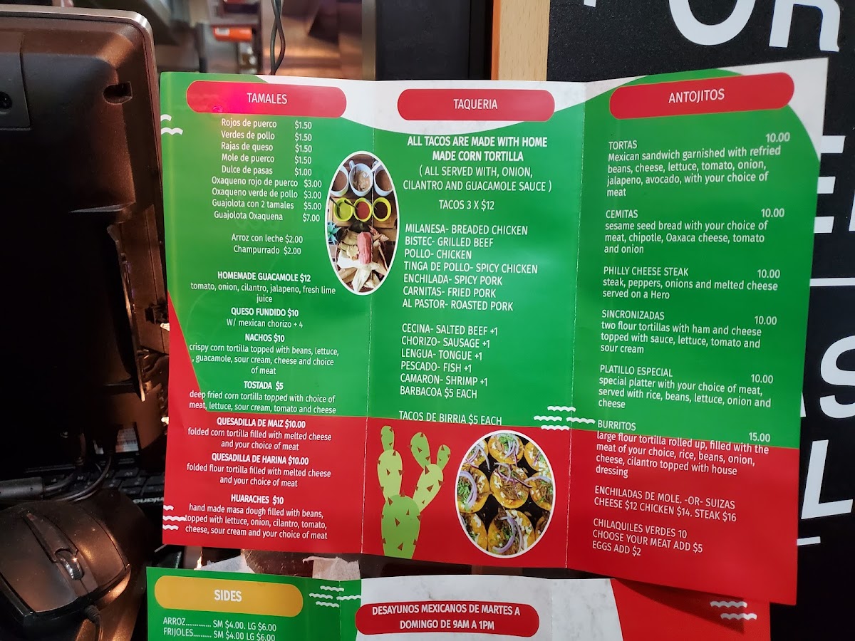 Menu El Rey Del Taco To Go-2