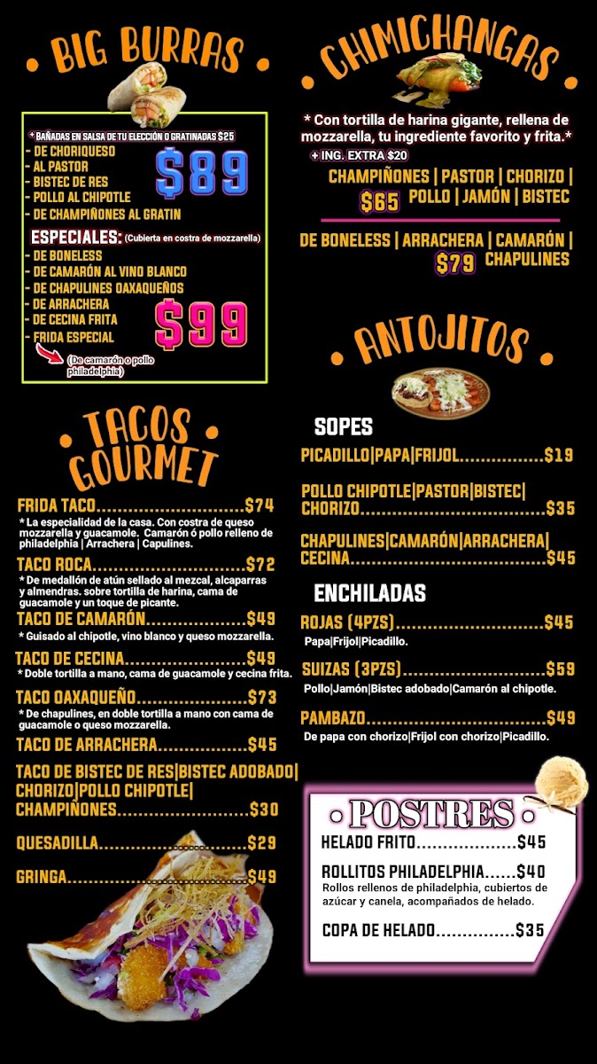 Menu El Rincón De Frida-2