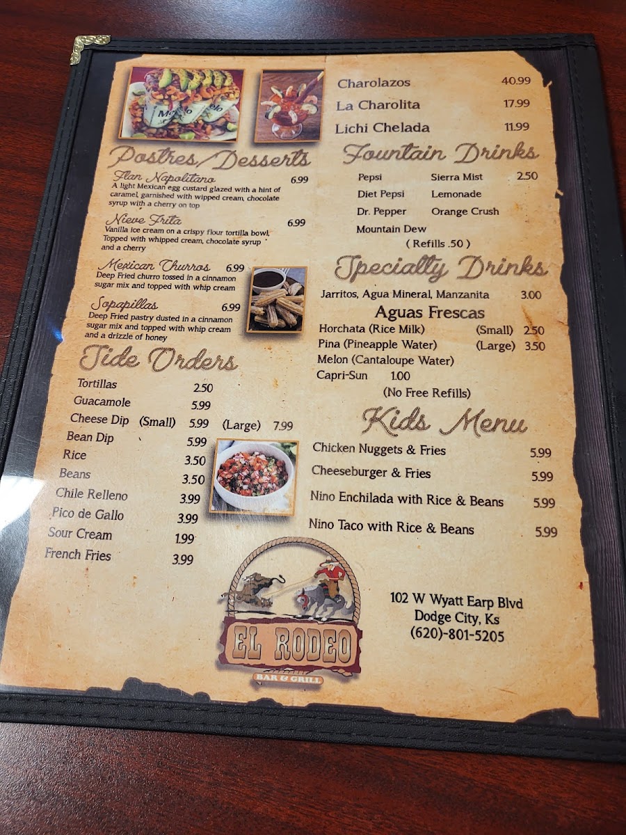 Menu El Rodeo Bar & Grill-5