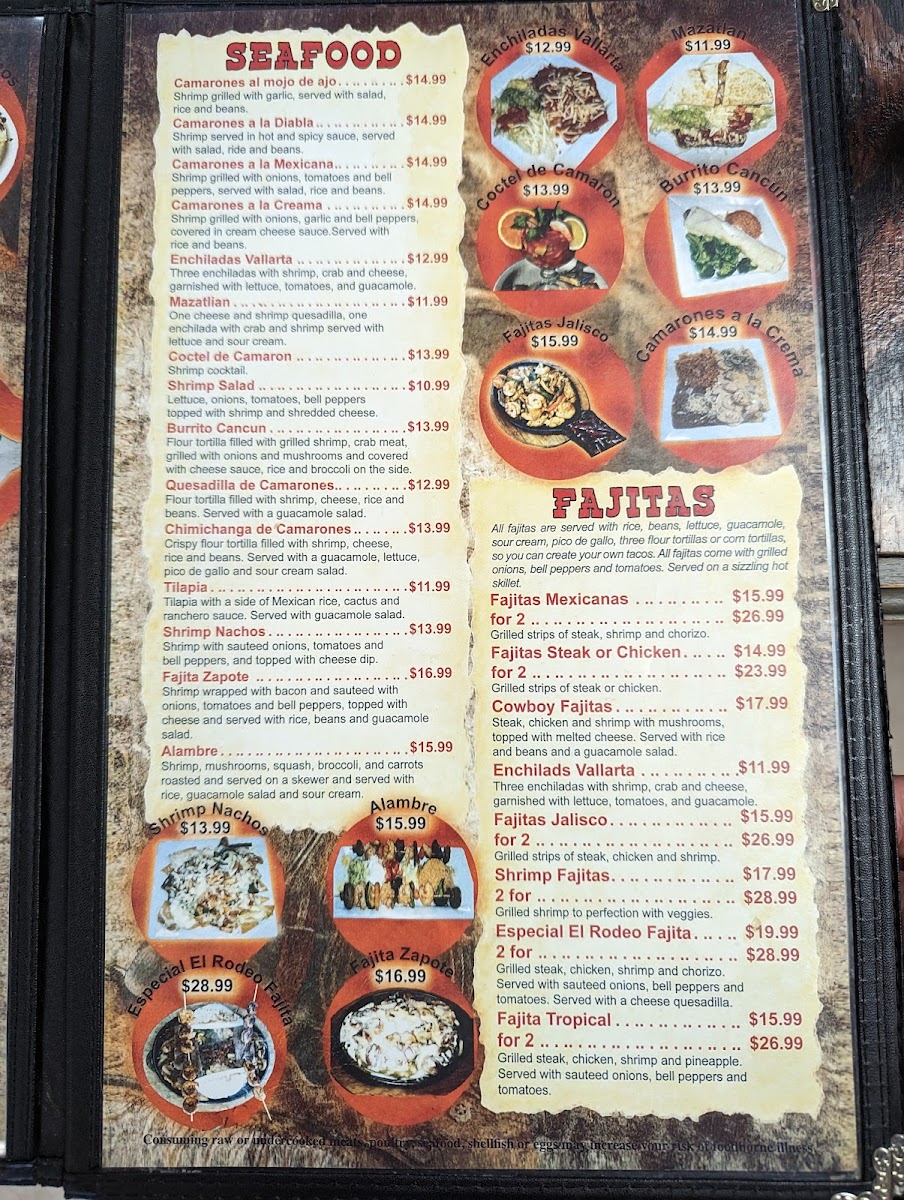 Menu El Rodeo Mexican Restaurant-4