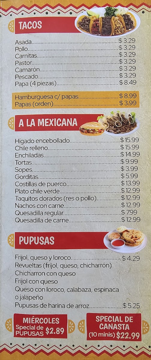 Menu El Sabor Guanaco-4
