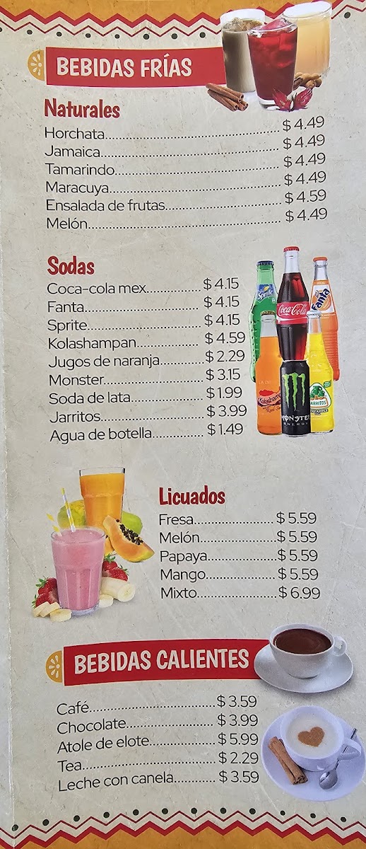 Menu El Sabor Guanaco-5