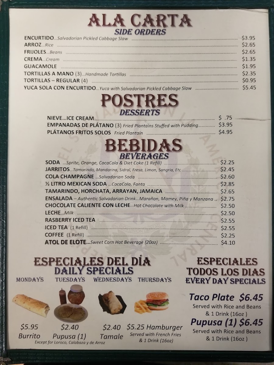 Menu El Sabor Guanaco-6