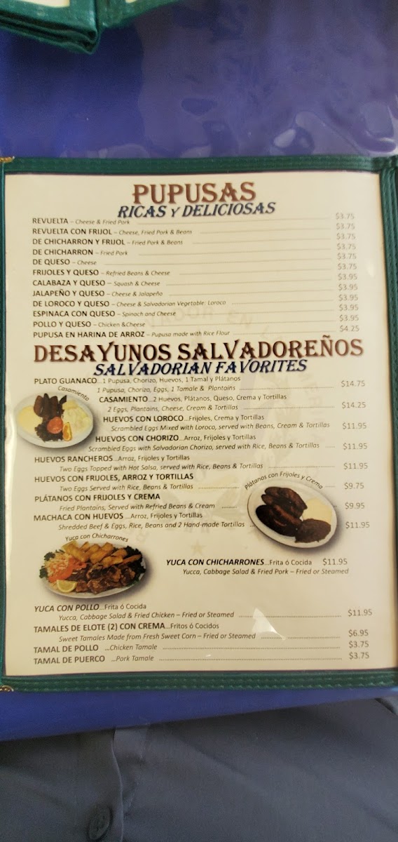 Menu El Sabor Guanaco-7