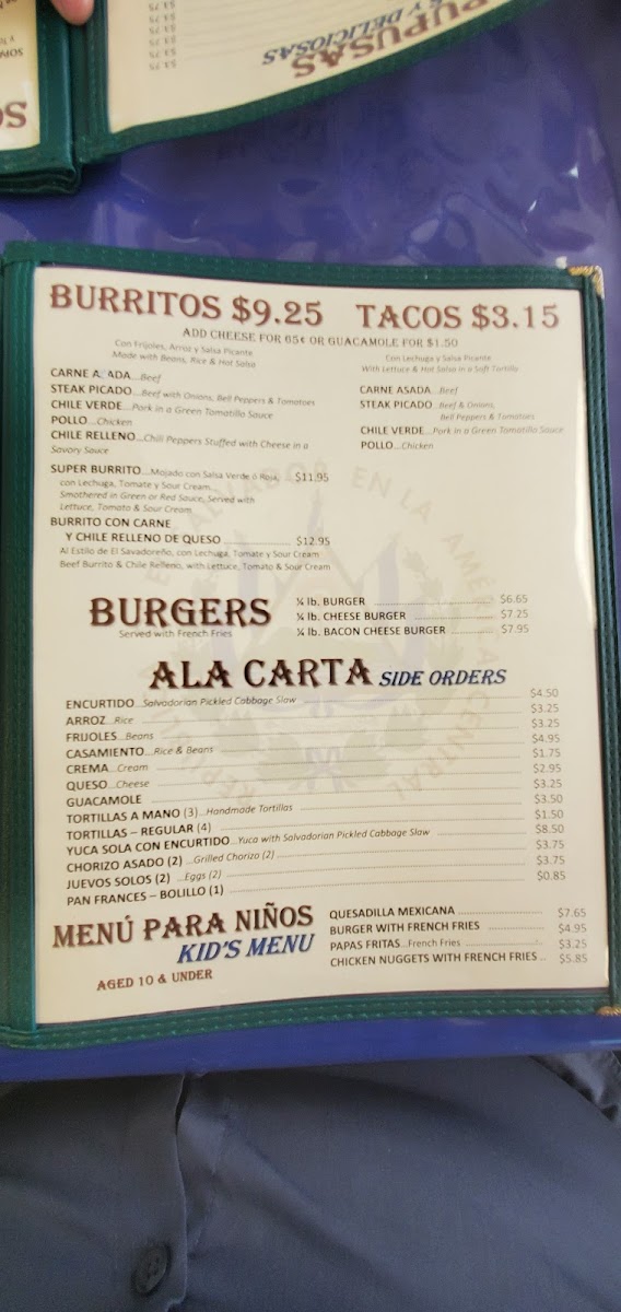Menu El Sabor Guanaco-9