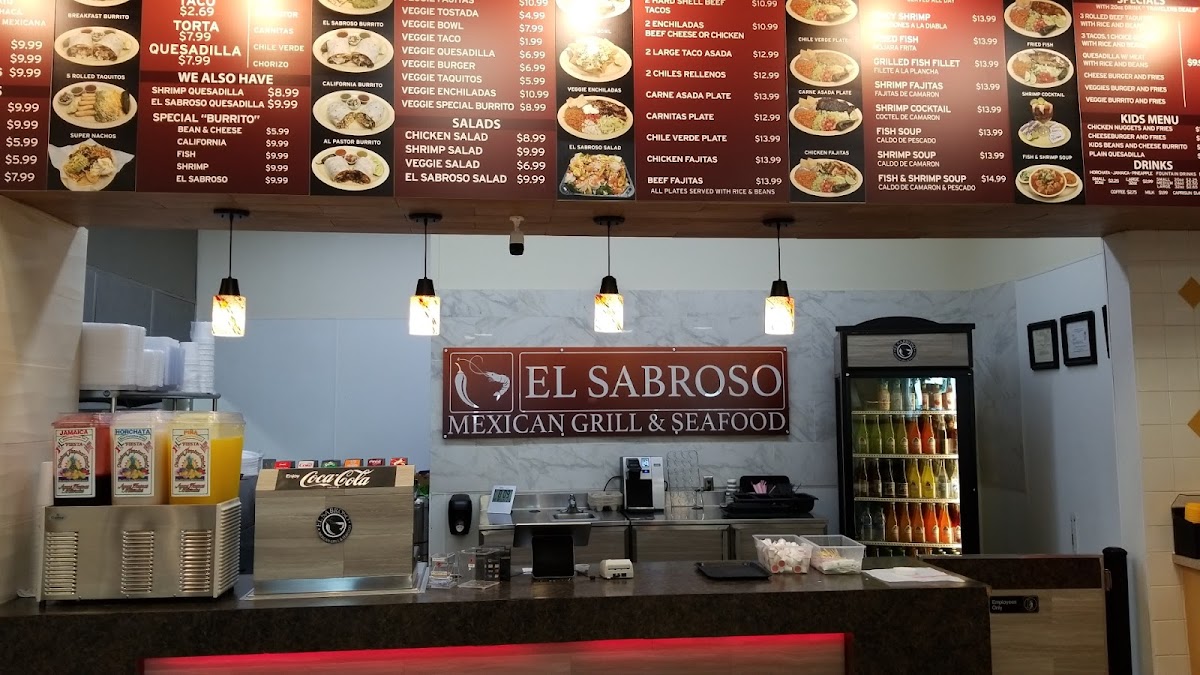 Menu El Sabroso Mexican Grill & Seafood(Open)-8