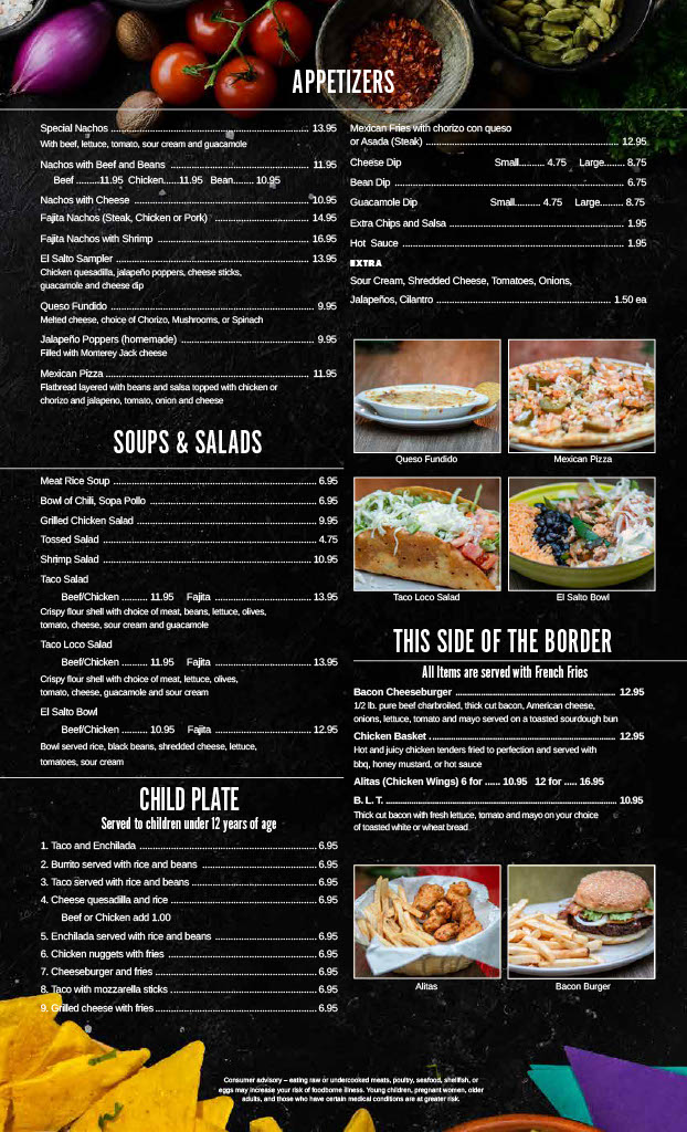 Menu El Salto-3