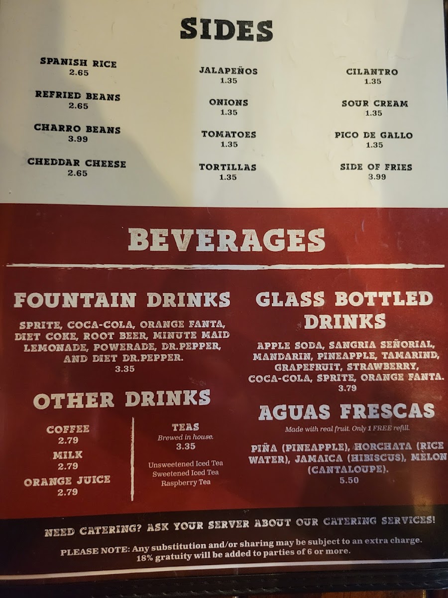 Menu El San Luis Bar & Grill-1