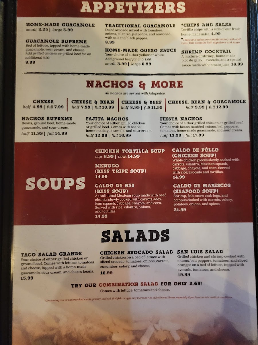 Menu El San Luis Bar & Grill-3