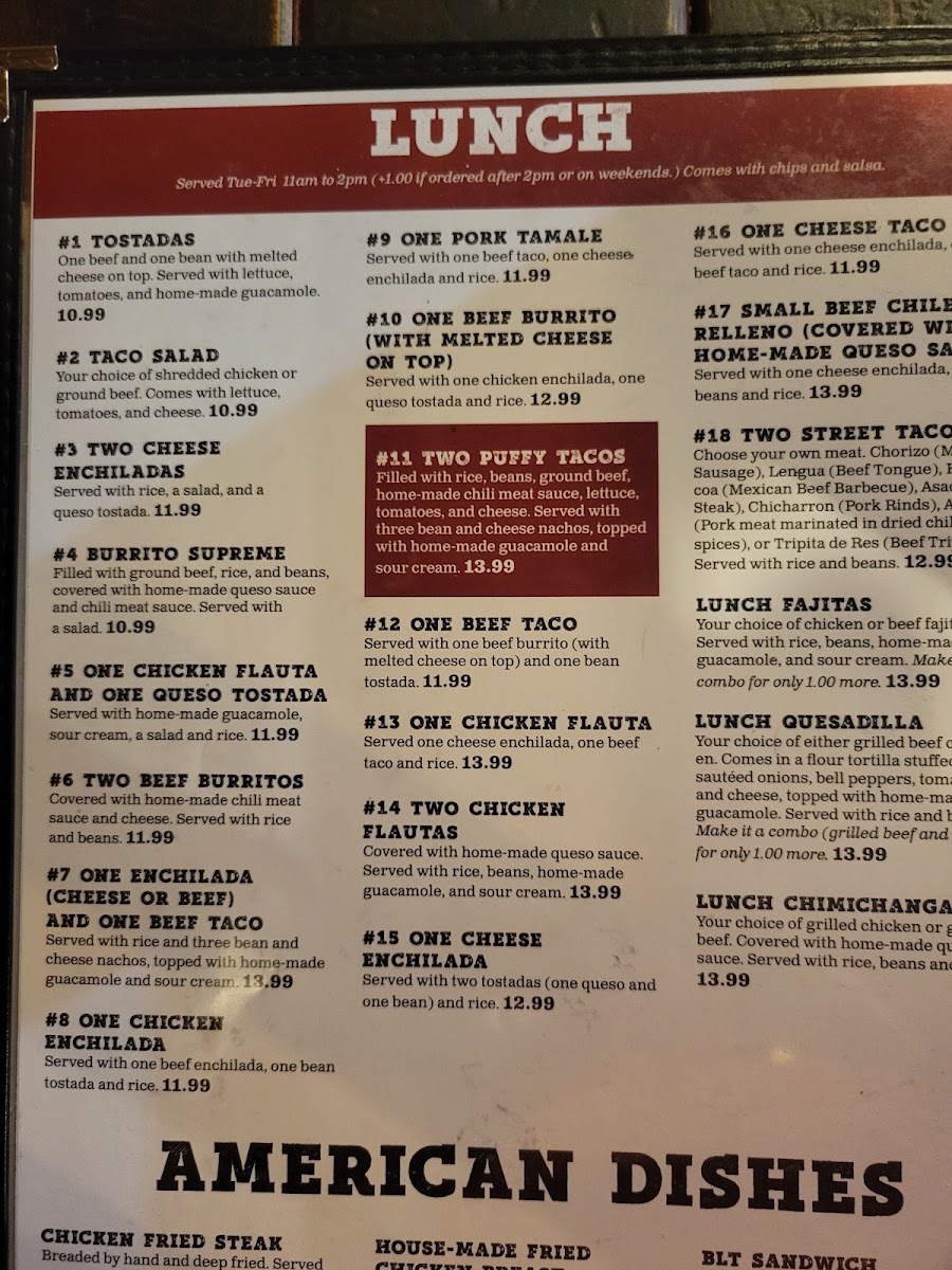 Menu El San Luis Bar & Grill-8
