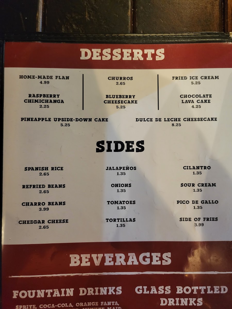 Menu El San Luis Bar & Grill-9