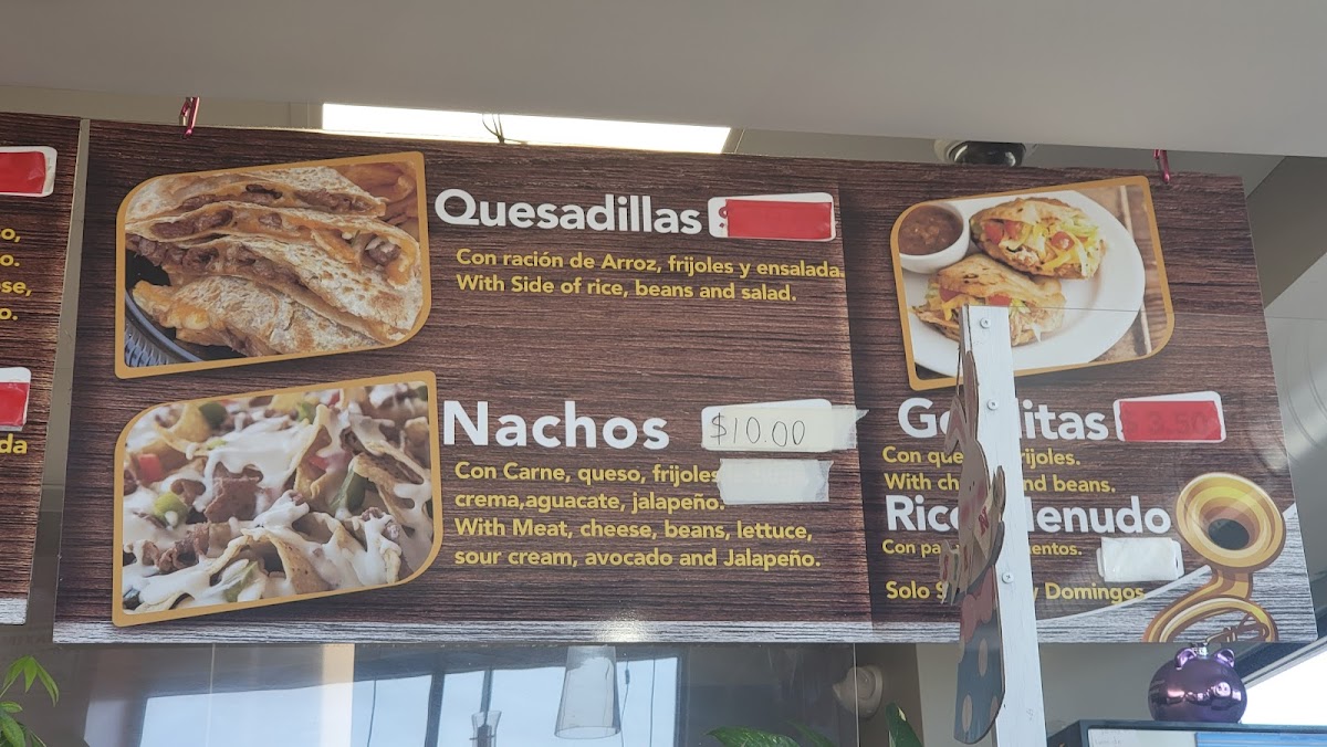 Menu El Sinaloense Taqueria-4