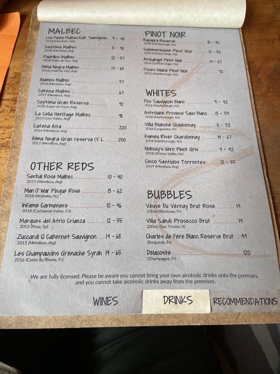 Menu El Sizzling Chorizo-10