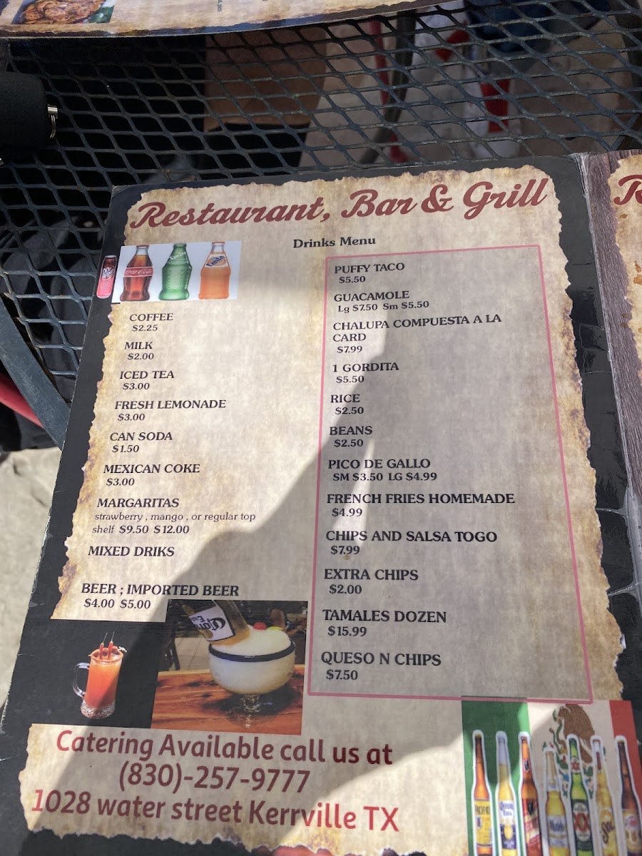 Menu El Sol De Mexico-7