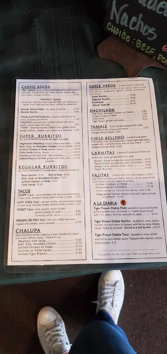 Menu El Sol Restaurant & Catering-5