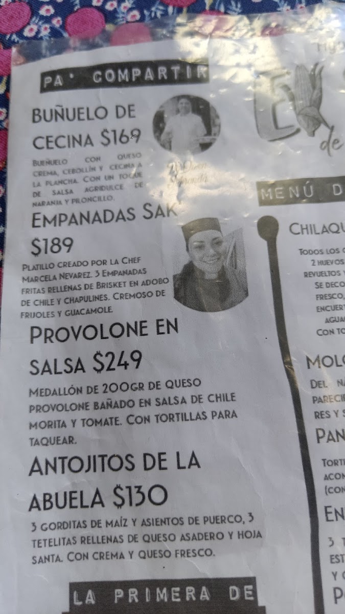 Menu El Son De La Negra-9