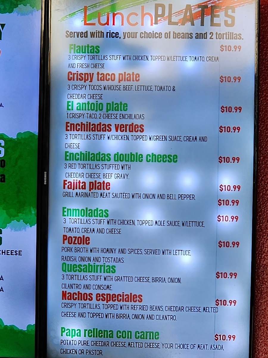 Menu El Taco Stone Oak-2