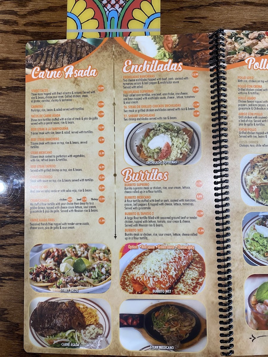 Menu El Tapatio Dos-10