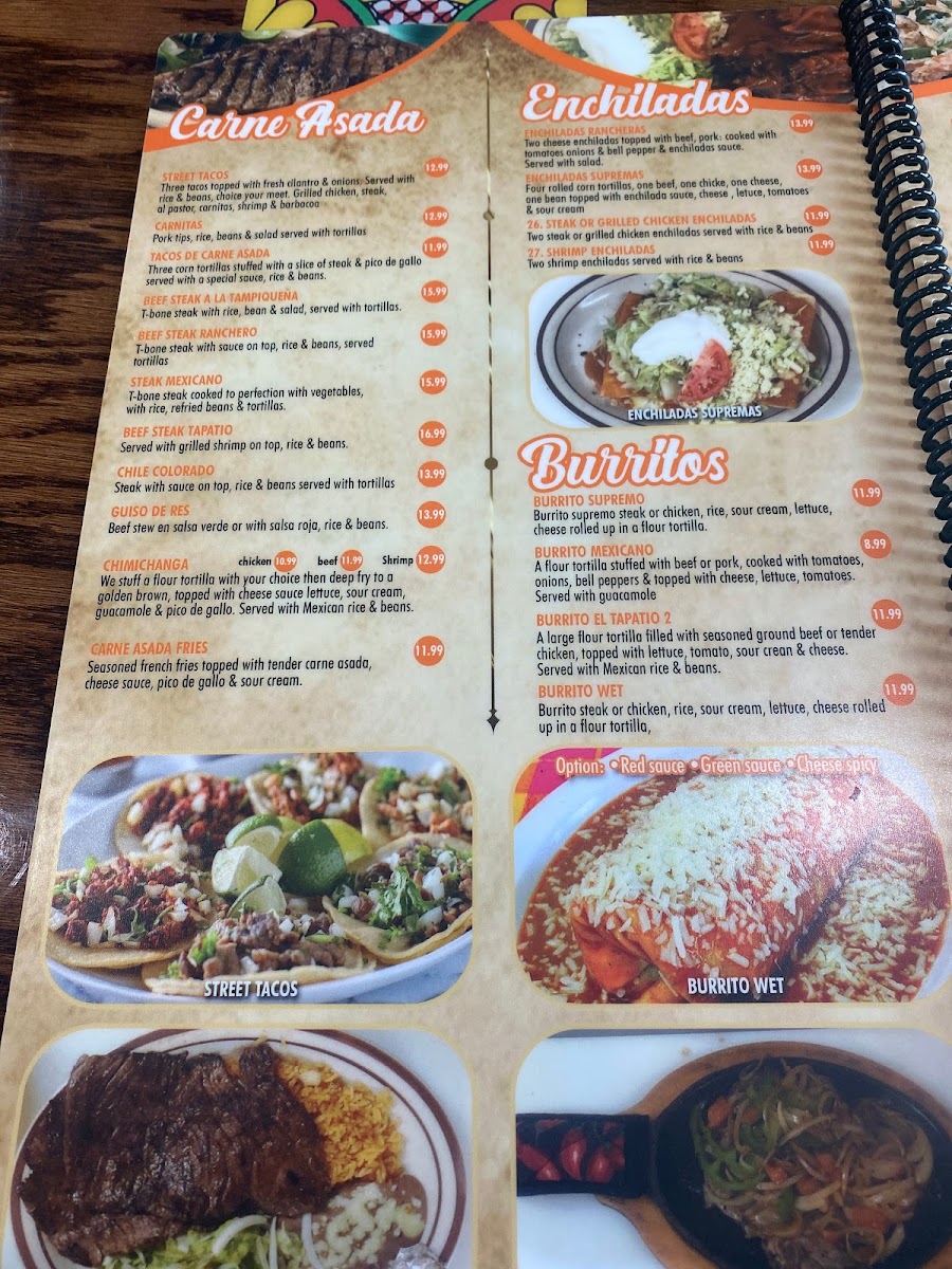 Menu El Tapatio Dos-9