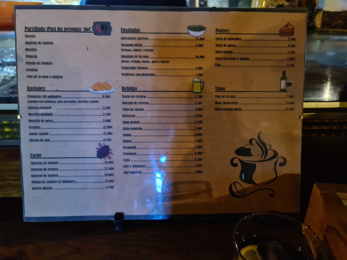 Menu El Tascon Cueva-3