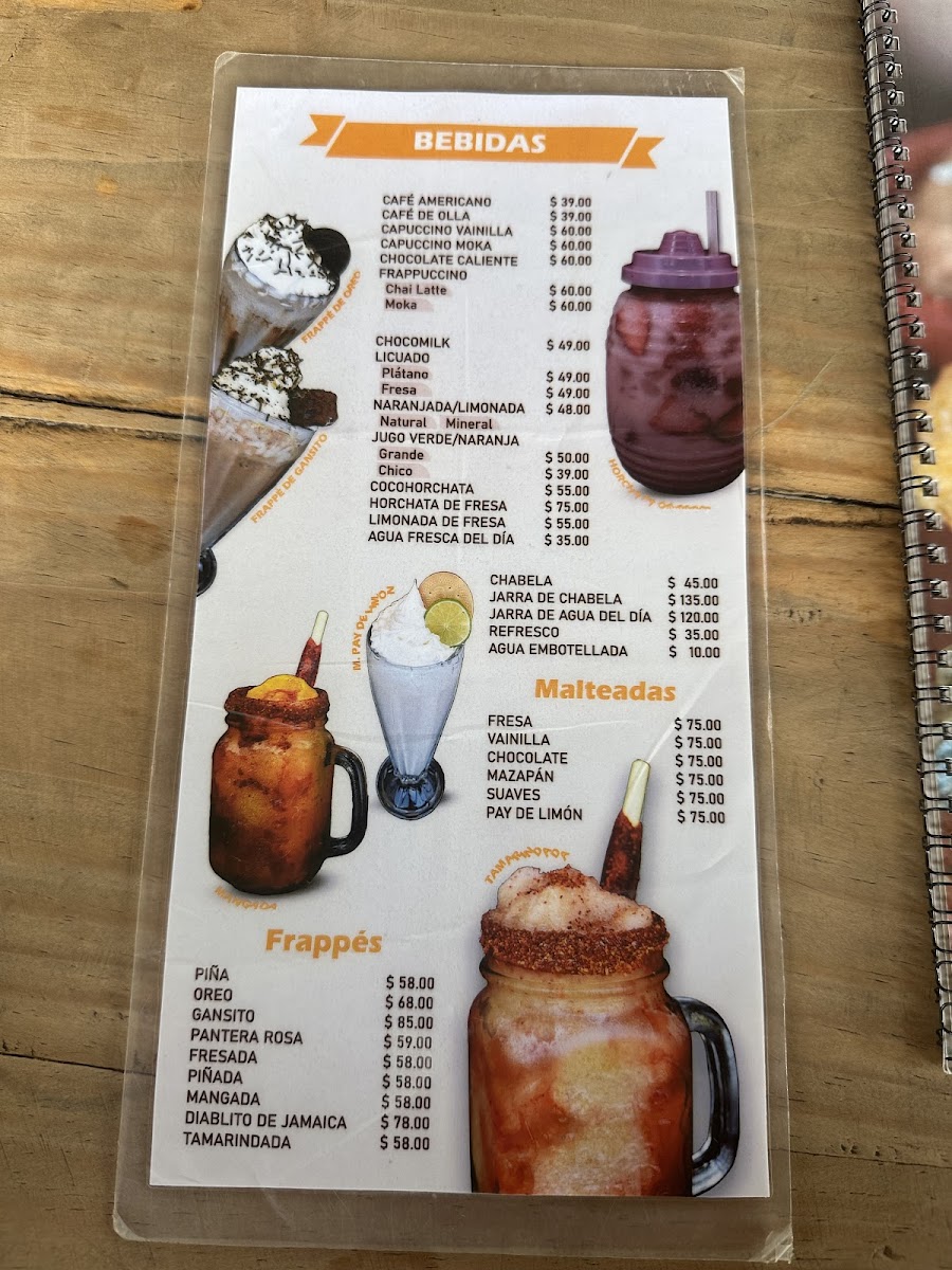 Menu El Tenampa Restaurante Campestre-7
