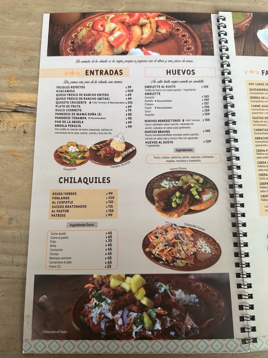 Menu El Tenampa Restaurante Campestre-9