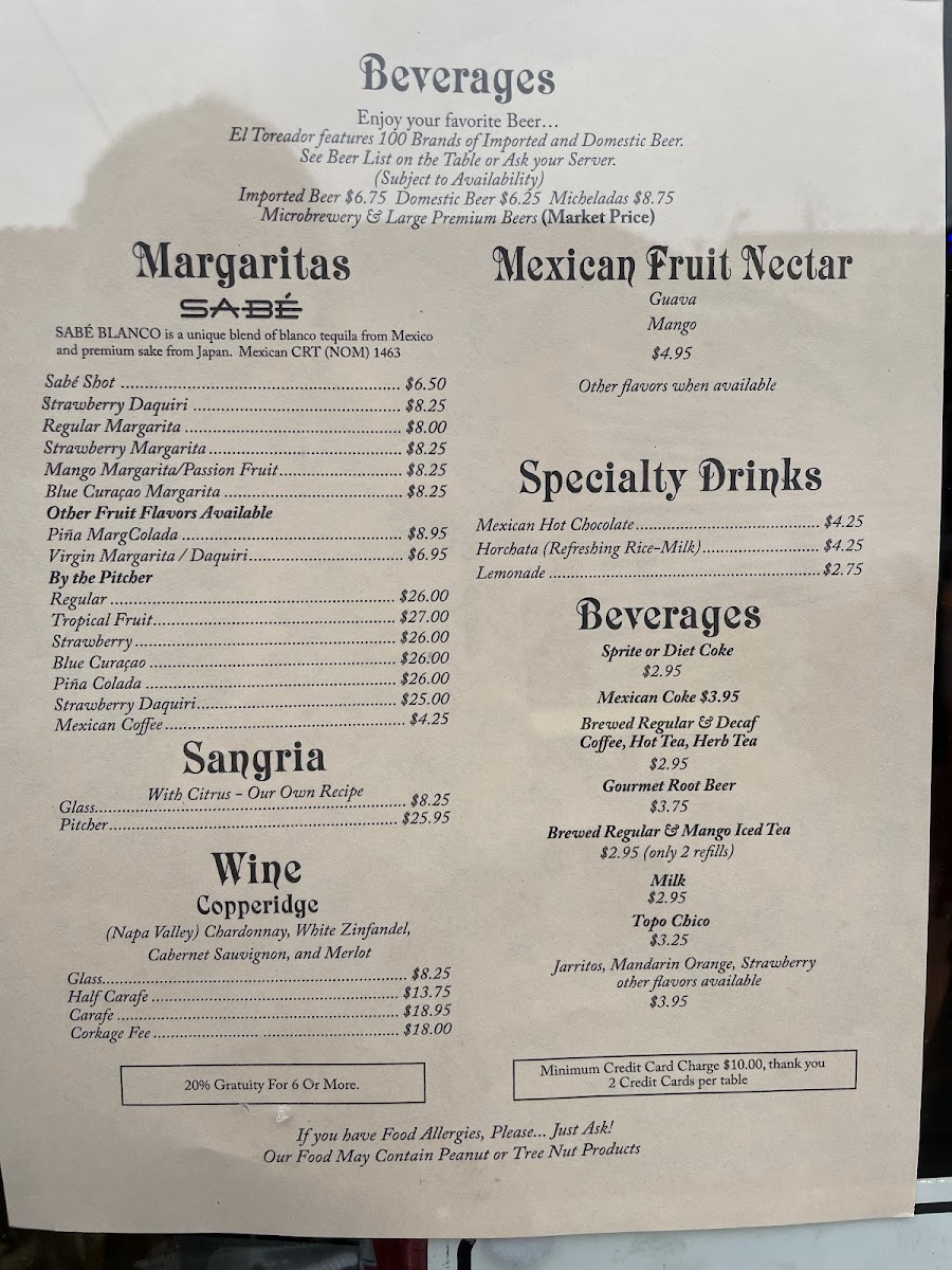 Menu El Toreador-2