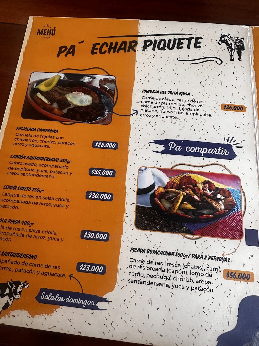 Menu El Trapiche De Don Rey-2