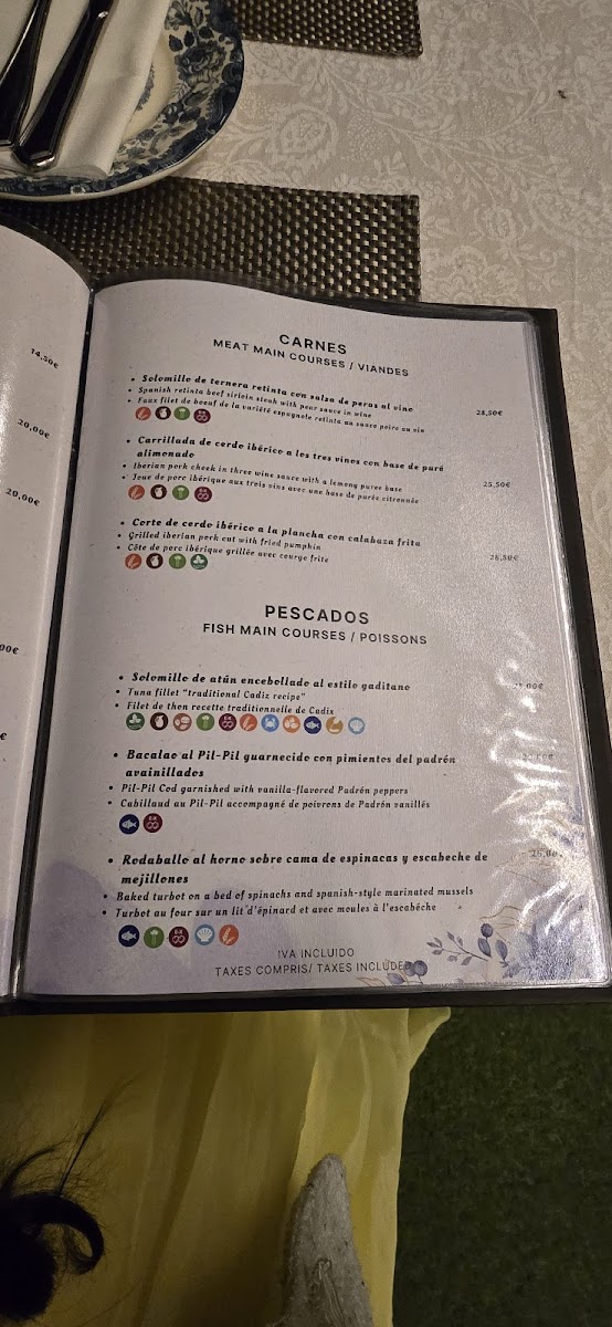 Menu El Trillo Restaurante Granada-7