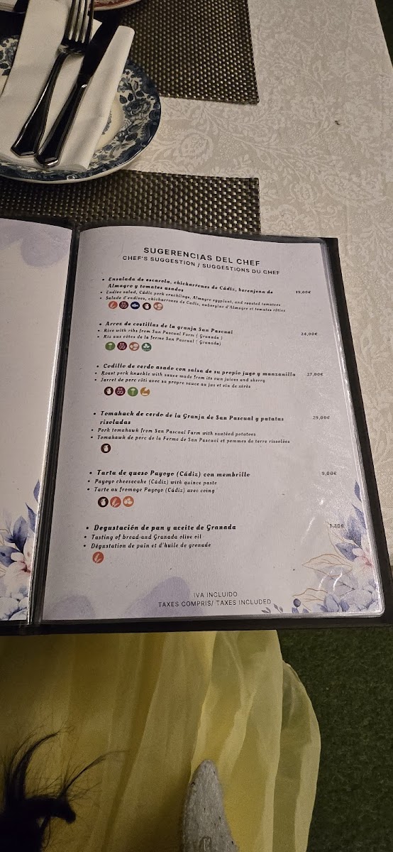 Menu El Trillo Restaurante Granada-8
