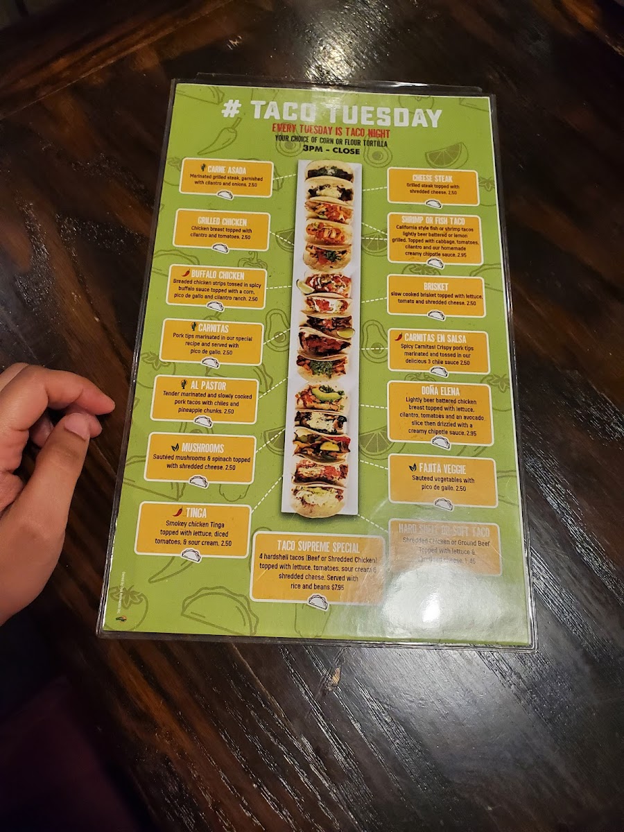 Menu El Vallarta Bar & Grill-5