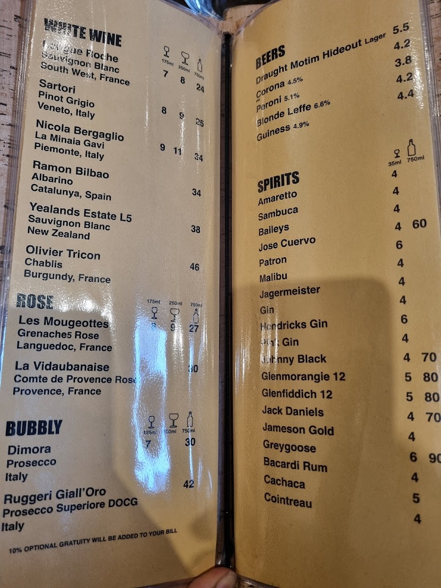 Menu El Vaquero Mill Hill-5