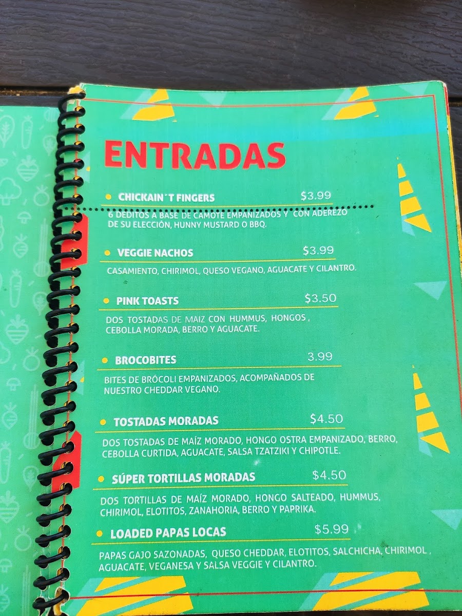 Menu El Veggie Sv •-6