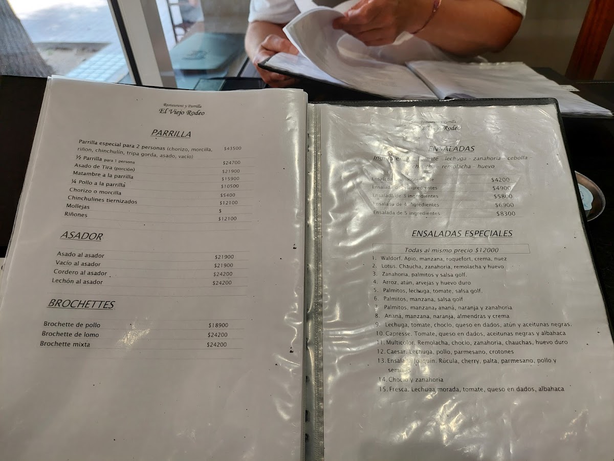 Menu El Viejo Rodeo-5